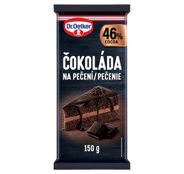 Čokoláda na pečení 46 % 150g