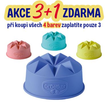 Formička na puding Dr. Oetker - fialová