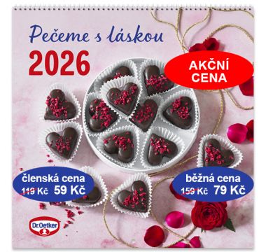Nástěnný kalendář Dr. Oetker 2026