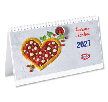 Stolní kalendář Dr. Oetker 2027