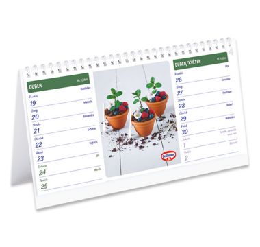 Stolní kalendář Dr. Oetker 2027
