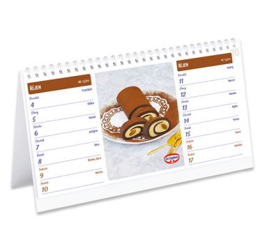 Stolní kalendář Dr. Oetker 2027