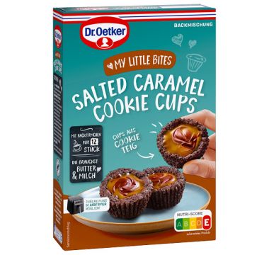 Salted caramel cookie cups 240g