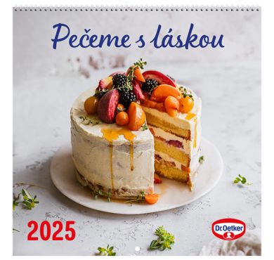 Nástěnný kalendář Dr. Oetker 2025