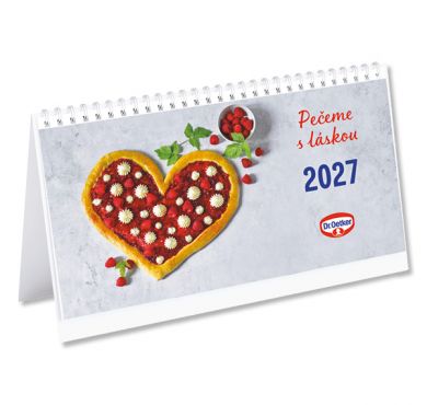 Stolní kalendář Dr. Oetker 2027