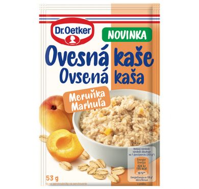 Ovesná kaše Meruňka