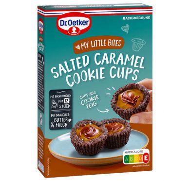 Salted caramel cookie cups 240g