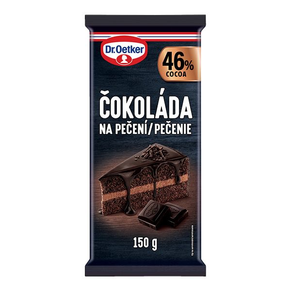 Čokoláda na pečení 46 % 150g