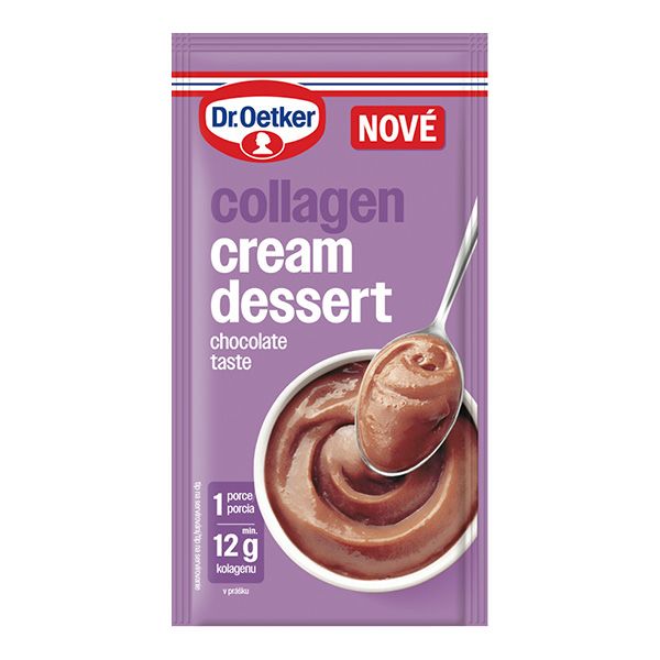 Collagen cream dessert chocolate taste 32g