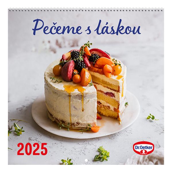 Nástěnný kalendář Dr. Oetker 2025