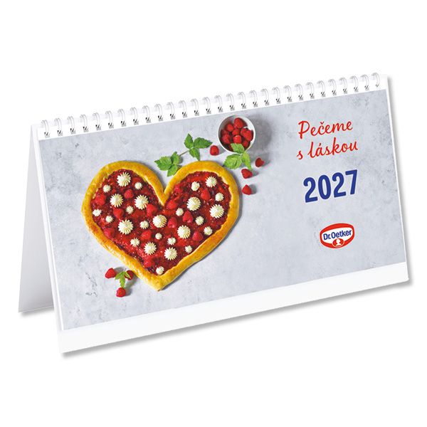 Stolní kalendář Dr. Oetker 2027