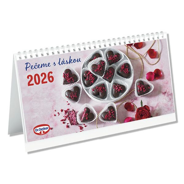 Stolní kalendář Dr. Oetker 2026