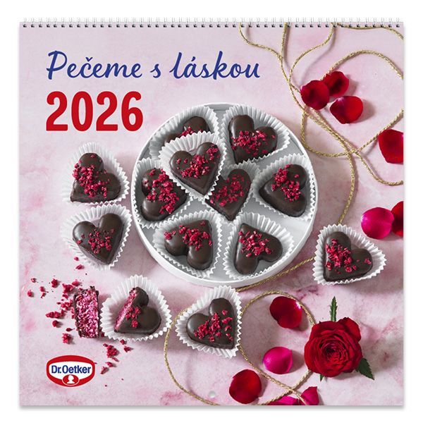 Nástěnný kalendář Dr. Oetker 2026