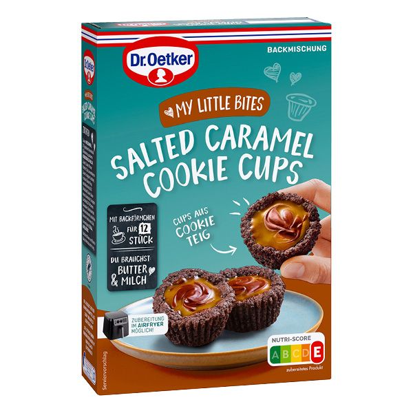 Salted caramel cookie cups 240g