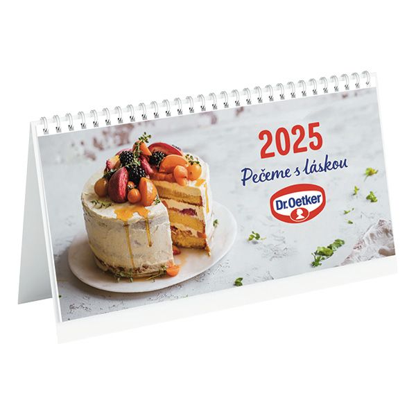 Stolní kalendář Dr. Oetker 2025