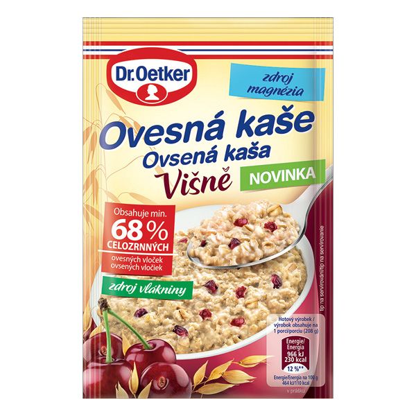 Ovesná kaše Višně 55g