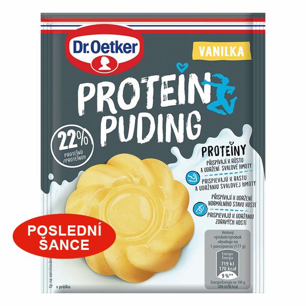 Protein puding Vanilkový 35g